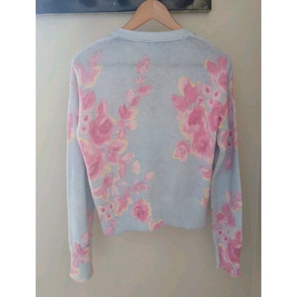 Sundance Dalia Blooms Wool Cardigan Sweater - Picture 8 of 11